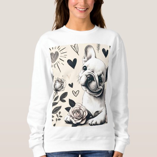 Dreamy Frenchie Trui (Voorkant)