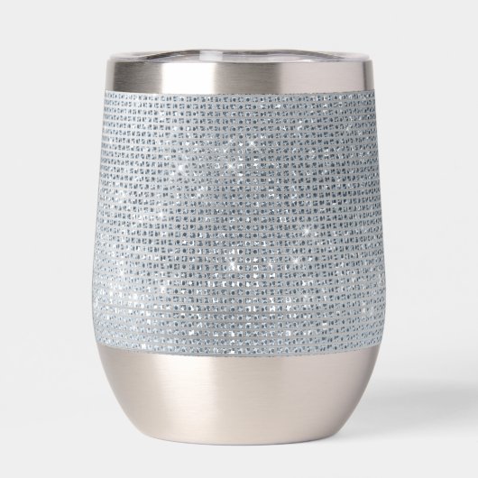 Dreamy Glitzy Silver Sparkle (Arrière)