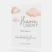 Dreamy Heaven envoyé Sky Beige Baby shower Bienven (Angle)