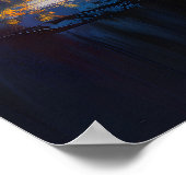 Dreamy Kitten, Black Cat Painting Poster (Hoek)