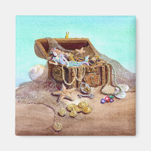 DREAMY MERMAID by SHARON SHARPE Magneet