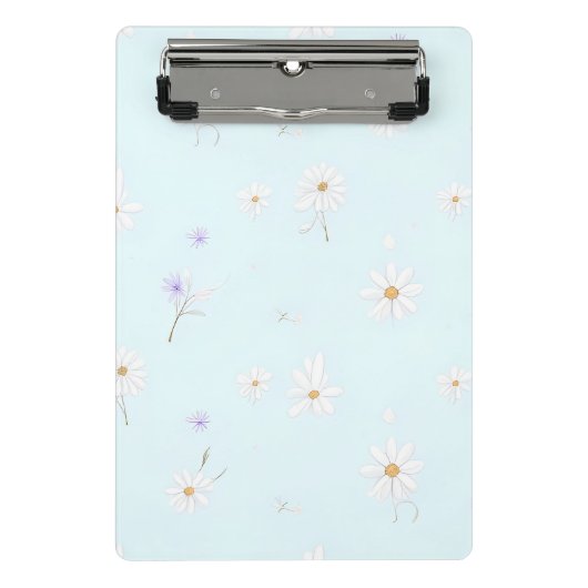 Dreamy Mint Meadow Mini Klembord (Voorkant)