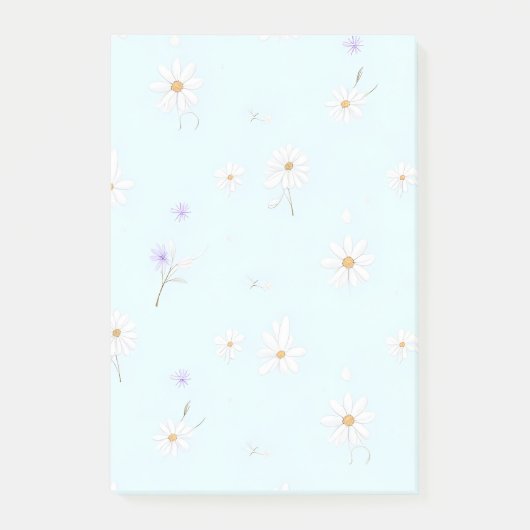 Dreamy Mint Meadow Post-it® Notes (Voorkant)