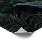 Dreamy Misty Mountain Landscape Poster (Hoek)