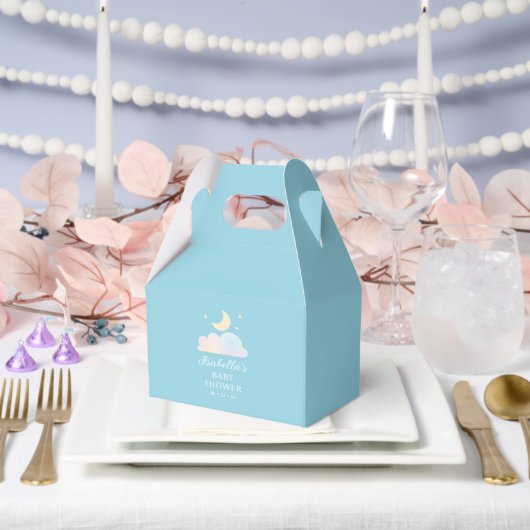 Dreamy Moon en Stars Cloud Nine Baby shower Bedankdoosjes (Huwelijk)