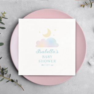 Dreamy Moon en Stars Cloud Nine Baby shower Servet