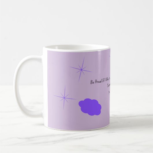 Dreamy Morning Mug ☁️"Sip Softly, Dream Loudly (Gauche)