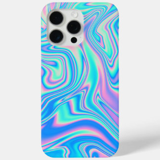 Dreamy Neon Swirls iPhone 15 Pro Coque