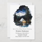 Dreamy Night Sky Adventure Baby shower Kaart (Voorkant)