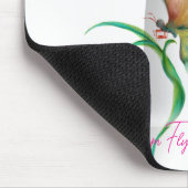 Dreamy Pastel Butterfly muismat (Hoek)