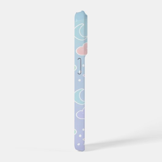 Dreamy Pastel Clouds Phone Case (Côté droit)