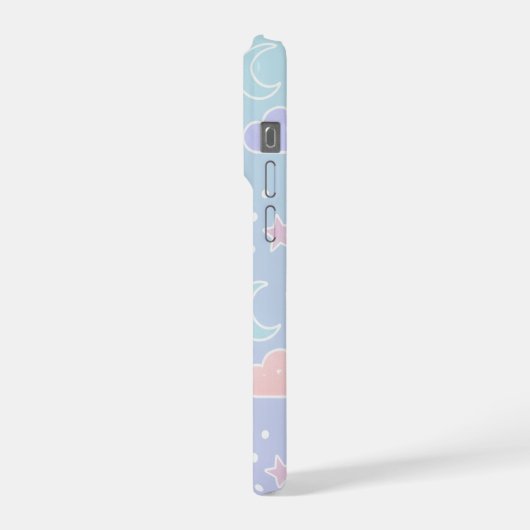 Dreamy Pastel Clouds Phone Case (Côté gauche)