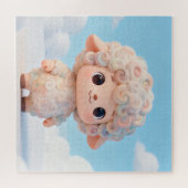Dreamy Pastel Lamb Puzzle Legpuzzel (Horizontaal)