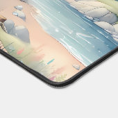 Dreamy Pastel Lighthouse by the Sea (Coin)