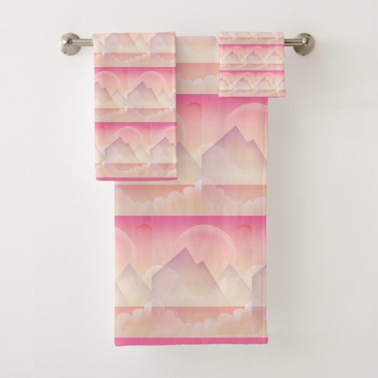 Dreamy Pastel Motif paysager (En situation)