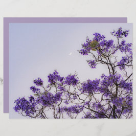 Dreamy pastel spring tree Scrapbook Paper