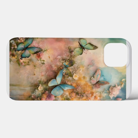 "Dreamy Pastel Wings coque iphone" (Verso (horizontal))