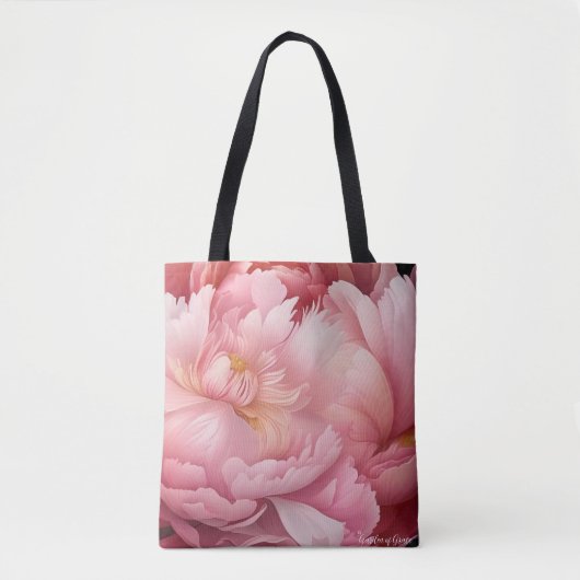 Dreamy Peony-Tas Draagtas (Voorkant)