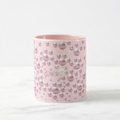 Dreamy Pink Pearl Mug - Soft Aesthetic, coffee cup Mok (Midden)