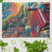 Dreamy Riverfront Harmony Theedoek (Gevouwen)