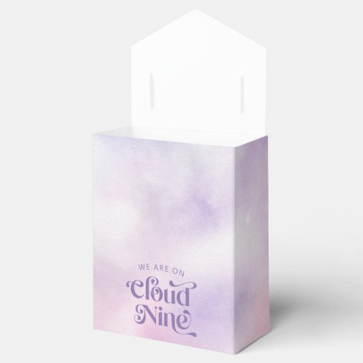 Dreamy Sky Cloud Negen 9e verjaardag Bedankdoosjes (Geopend)