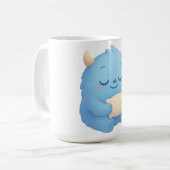 Dreamy Sleep Monster Kids Mug — Sweet Dreams (Devant gauche)