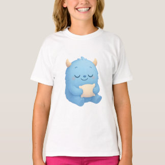 Dreamy Sleepy Monster Kids Hoodie — Soft Cloud T-shirt