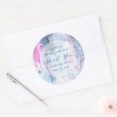 Dreamy Spring Bridal Shower Thank you Stickers (Envelop)