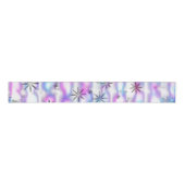 Dreamy Starburst Waves Pattern Grosgrain Lint (Voorkant)