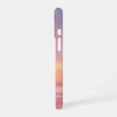 Dreamy Sunset Beach & Stardust Phone Case iPhone 16 Hoesje (Linkerkant)