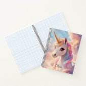 Dreamy Unicorn Carnet spirale (Intérieur)