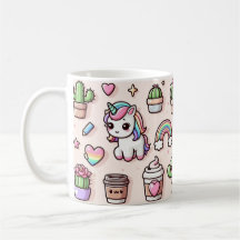 Dreamy Unicorn Cute Coffee Mug