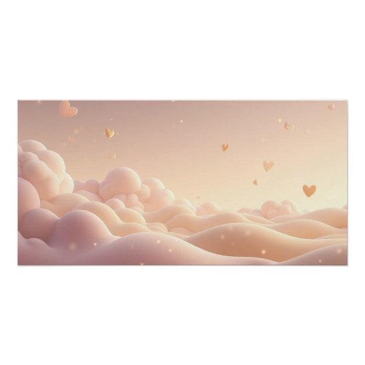 Dreamy Valentine’s Day Romantic Décor Perfect Poster (Voorkant)