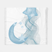 Dreamy Watercolor Abstract Fleece Blanket Deken (Voorkant (Horizontaal))