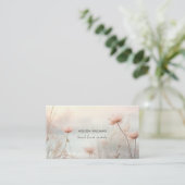 Dreamy Wildflowers Logo Visitekaartje (Staand voorkant)