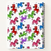 Dreamy Zebra World Notitieboek (Achterkant)