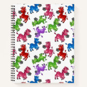 Dreamy Zebra World Notitieboek (Voorkant)