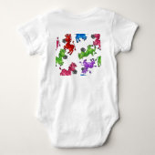 Dreamy Zebra World Romper (Achterkant)