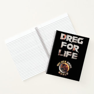 Dreg for Life Spiral notebook Notitieboek