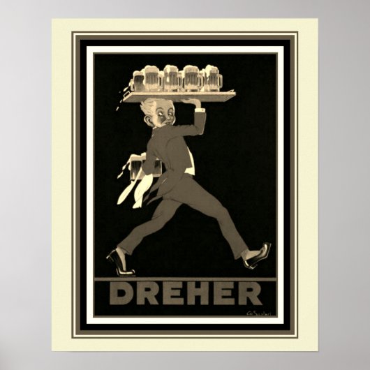 Dreher Beer Poster 16 x 20 (Voorkant)