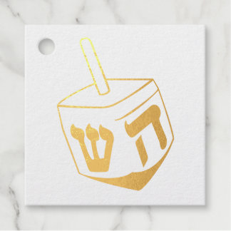 Dreidel Bedankjes Labels