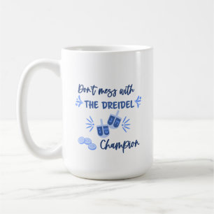 Dreidel Champion Humour Hanoukka Mug