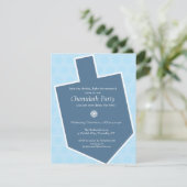 Dreidel Chanukah Kaart (Staand voorkant)