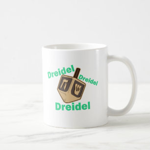 Dreidel Dreidel Dreidel Koffiemok