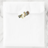 Dreidel eekhoorn sticker (Tas)