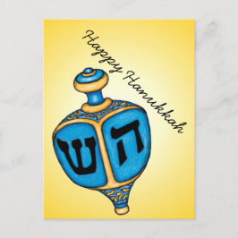 Dreidel Feestdagenkaart