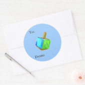 Dreidel Gift Labels (Envelop)