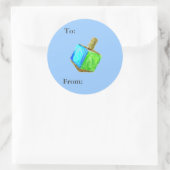 Dreidel Gift Labels (Tas)