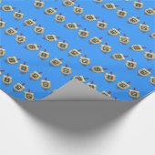 Dreidel Paper Cadeaupapier (Hoek)