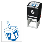 Dreidel Zelfinktende Stempel (In situ)